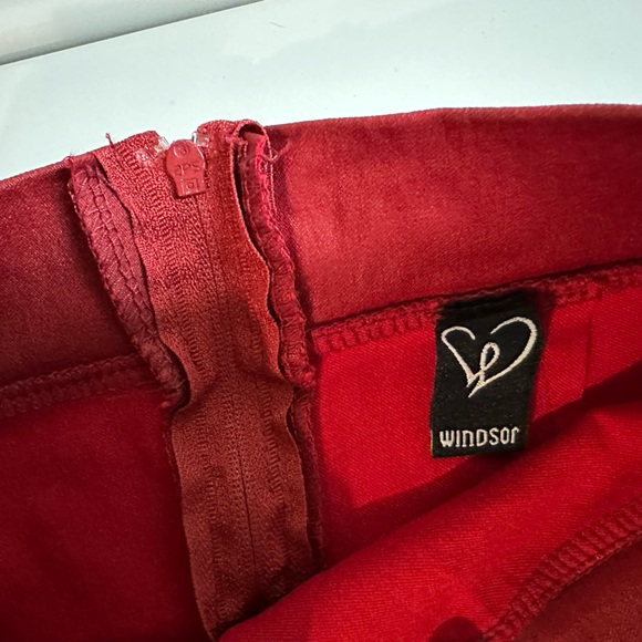 HOT RED SKIRT ❤️ - Picture 2 of 4